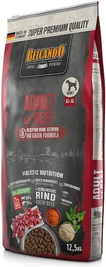 Belcando Adult GF Beef 12.5kg Trockenfutter ohne Getreide für erwachsene Hunde mit Rindfleisch