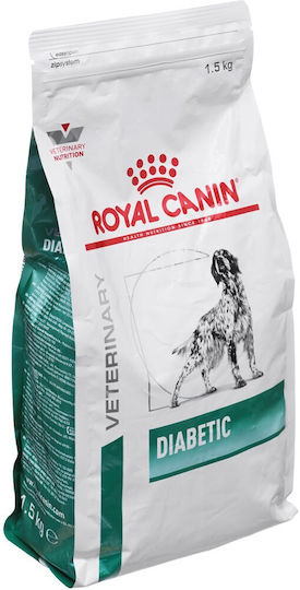 Royal Canin Veterinary Diabetic 1.5kg Dry Food Diet for Adult Dogs with Poultry