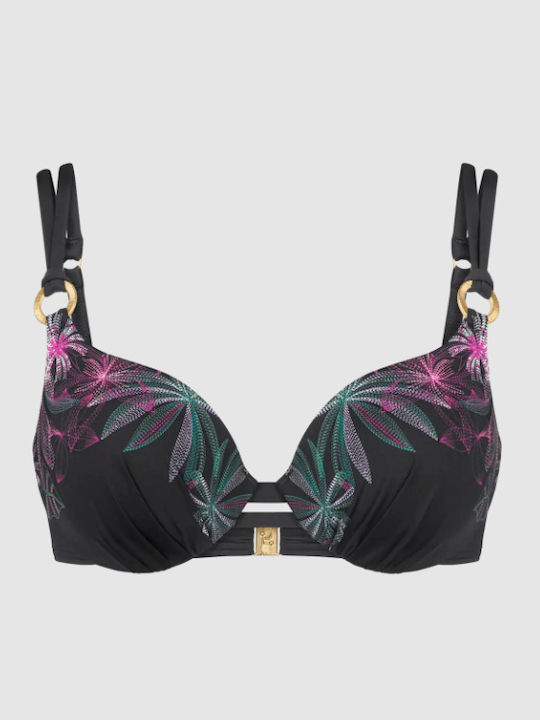 Sommer Bikini Oberteile Schwarz
