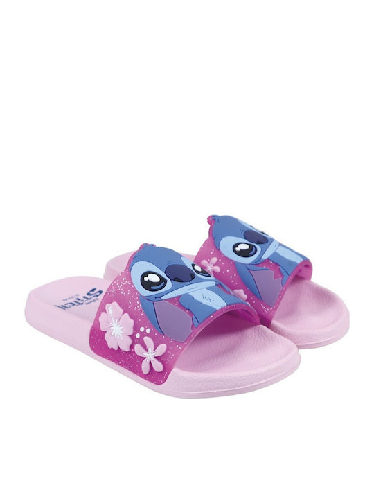 Παιδικές Σαγιονάρες Ροζ Stitch