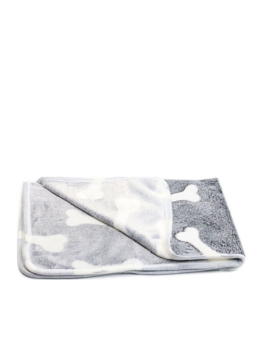 Blanket Dog Gray 104x76cm