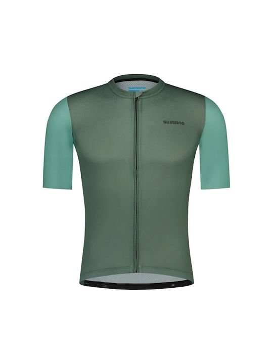 Shimano Aria Men's Short Sleeve Road Bike Jersey