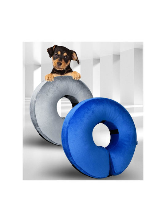 Guler Elizabethan pentru animale de companie, albastru, dimensiune gât|18-30cm