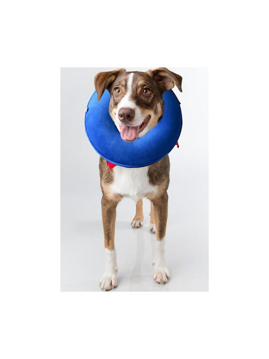 Guler Elizabethan pentru animale de companie, albastru, dimensiune gât|18-30cm