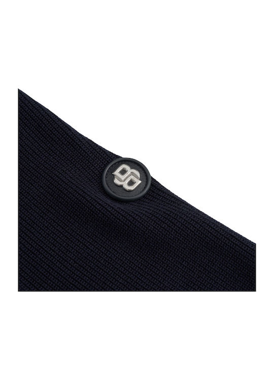 Men's Knitted Jacket Dark Blue