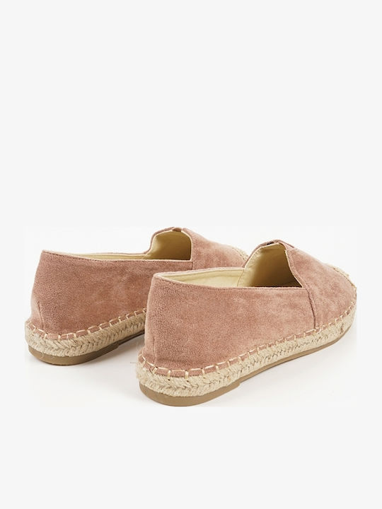 Fabric Women's Espadrilles In Brown Colour