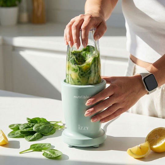 Izzy IZ-6503 Μπλέντερ με Πλαστική Κανάτα 540 ml 600W Πράσινο