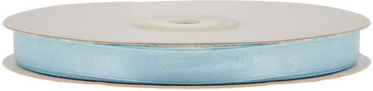 Decorative Satin Double Face Blue Ribbon 50m
