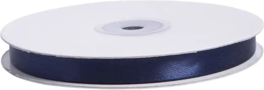 Decorative Satin Double Face Blue Ribbon 50m