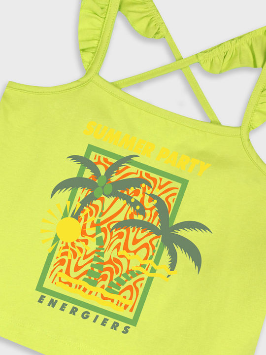 Kids Set with Shorts Summer 2 Pieces Turquoise