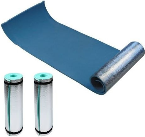 Unigreen Foam Single Camping Sleeping Mat 180x50cm Thickness 1cm in Blue color