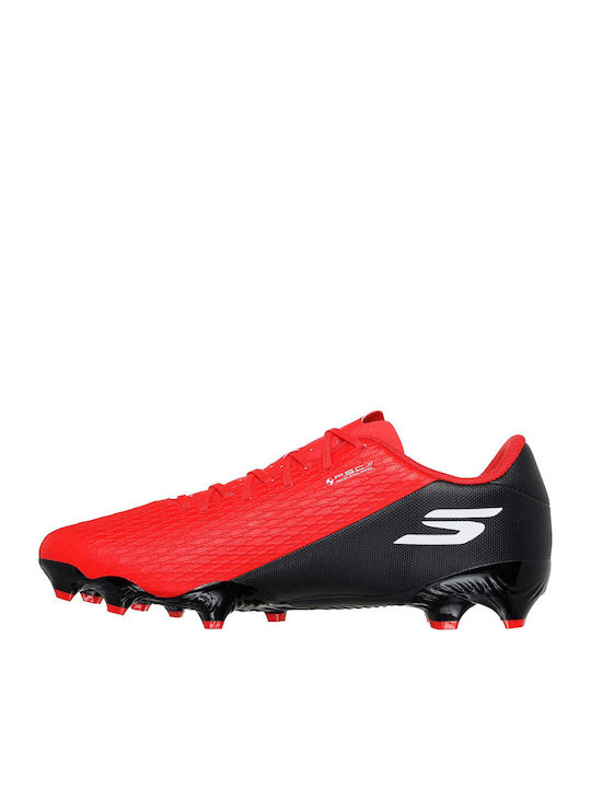 Skechers Skx_2 Club Football Shoes with Cleats MG Red
