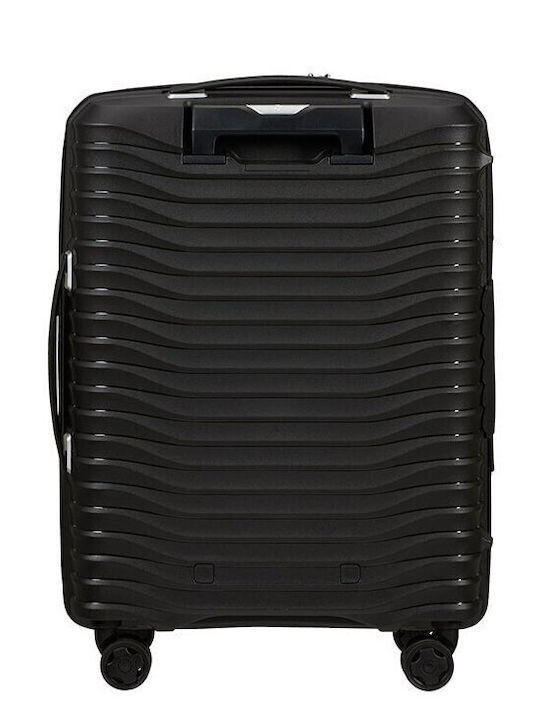 Samsonite Spinner Βαλίτσα Ταξιδίου Καμπίνας Σκληρή Μαύρο με 4 Ρόδες Ύψους 55εκ.