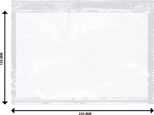 Office Products Plastic Binder Pockets for A4 Documents 500 Pieces Office Products