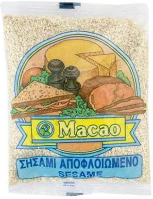 Macao Σουσάμι Λευκό Αποφλοιωμένο 100gr