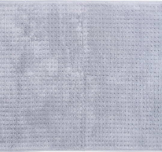 Das Home Non-Slip Bath Mat Cotton 0756 420770110756 Grey 70x110cm