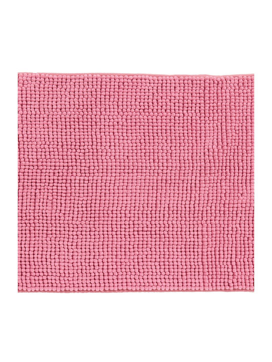 Das Home Rutschfest Badematte Synthetisch,Polyester/Cotton/Leather Rechteckig 0777 420750800777 Pink 50x80cm