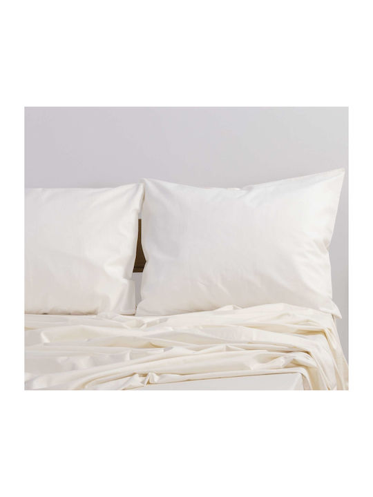 Nef-Nef Homeware Cearșaf Single cu Elastic 100x200+30cm. Basic Gri deschis