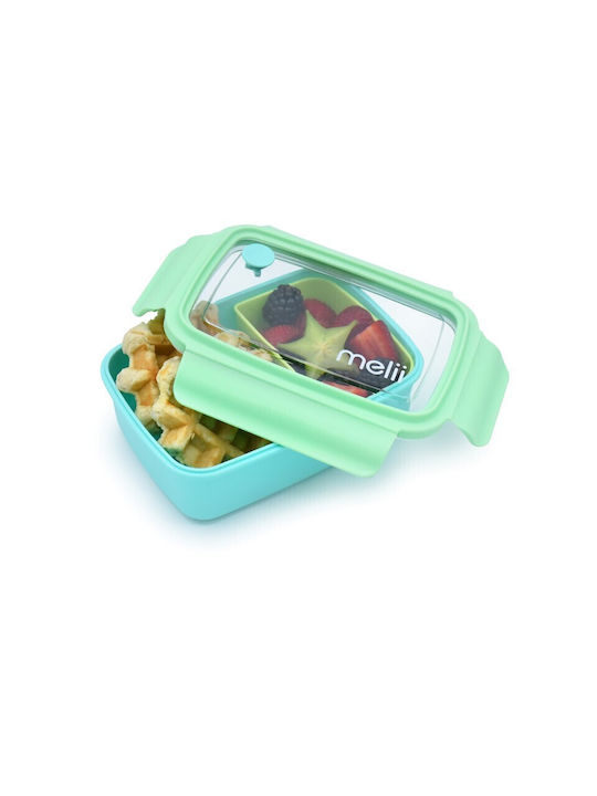 Melii Cutie pentru Mâncare Plastic Roz 880ml 1buc