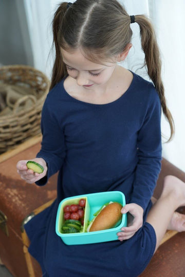 Melii Lunchbox Kunststoff Rosa 880ml 1Stück
