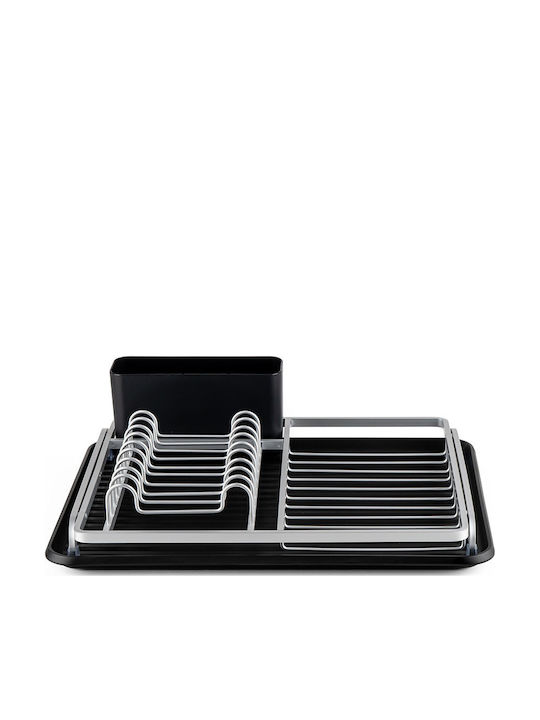 Luigi Ferrero Metallic Gray Sink Strainer 43x32x12cm