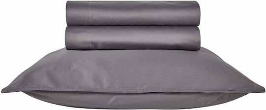 Kentia Opulence 01 Σετ Μαξιλαροθήκες με Φάσα Μπλε 50x70εκ.