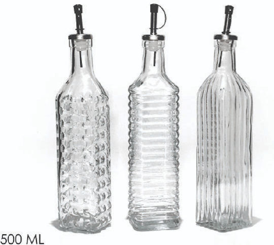 ArteLibre Δοχείο Λαδιού Γυάλινο με Ροή 500ml