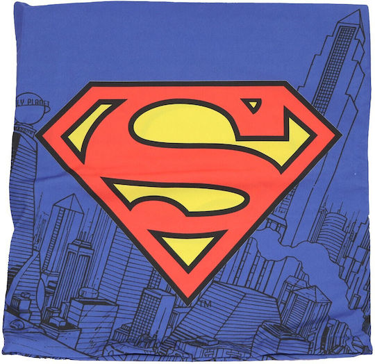 Superman Kinder Wurfkissen Blau 40x40cm