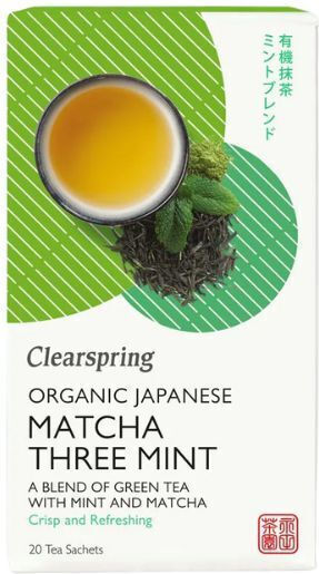 Clearspring Organic Product Green Tea 20 Bags 36gr