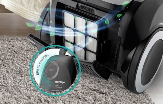 Gorenje VCE01G4AEBK Vacuum Cleaner 800W Bagless 3.3lt Black