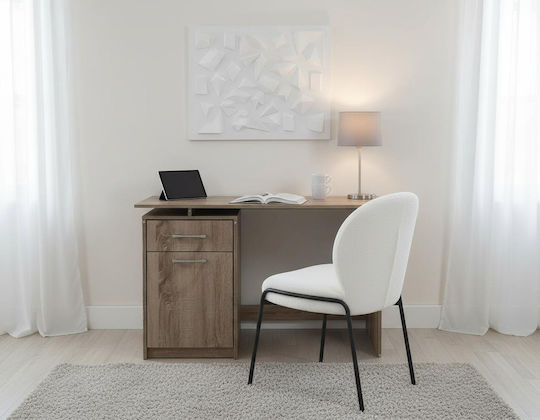 Desk Levi Wooden Leuko 100x55x75cm