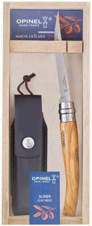 Opinel No.10 Σουγιάς Μπεζ σε Θήκη