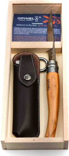 Opinel No.10 Σουγιάς Μπεζ σε Θήκη