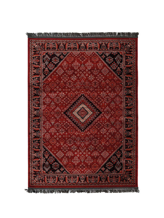 Royal Carpet Afgan 306a Σετ Μοντέρνα Χαλιά Κρεβατοκάμαρας D.red Black 11AFG306A74.067500 3τμχ