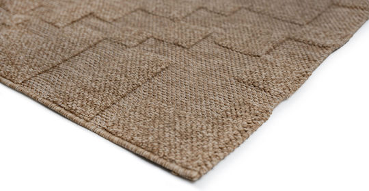Tzikas Carpets Kos 75951 080 Schlafzimmer-Teppichsets Sommer Braun 3 Stück