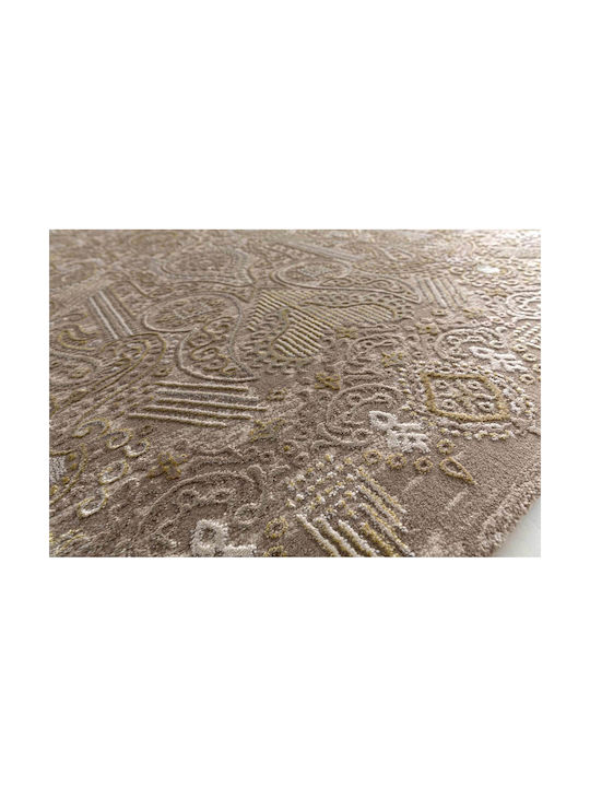 Isexan Atlantis Vision 7333 Modern Bedroom Rugs Set Beige 73-3ΣΕΤ-7333 3pcs