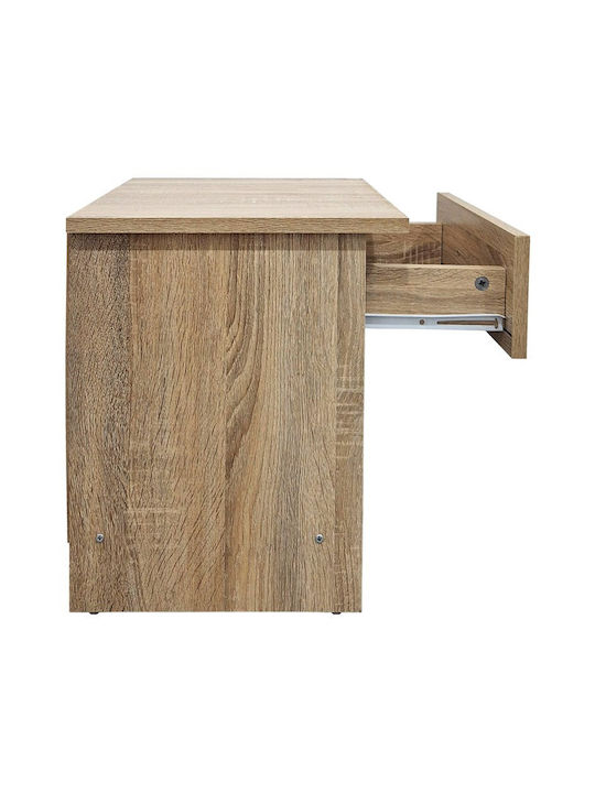 Bedside Table Bedy Wooden Beige 40x34x42cm