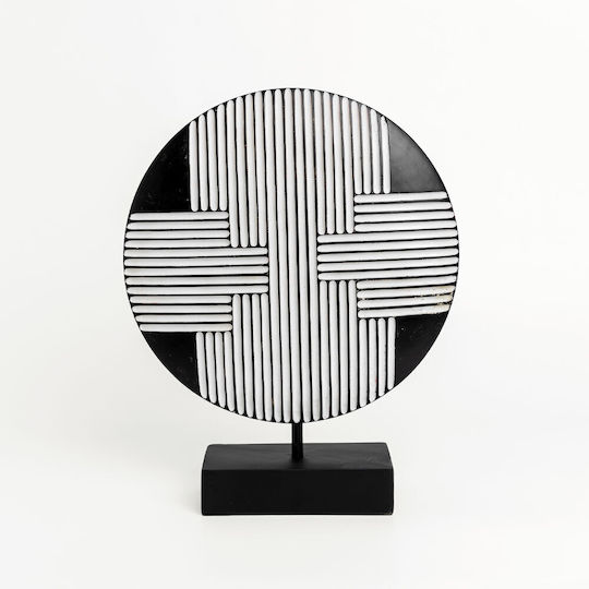 InTheBox Διακοσμητικό Χώρου Rander Πολυρητίνης 24.5x6.5x30cm