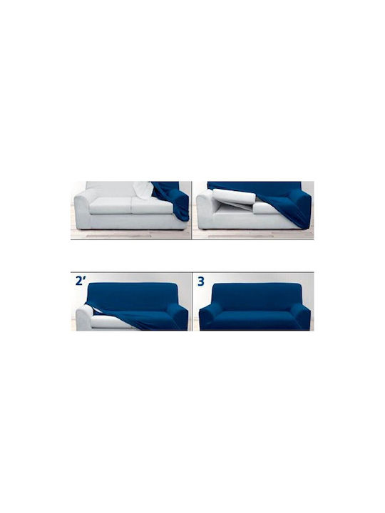 Mc Decor Brick Elastic Cover for Three Seater Sofa Physical 240x70cm 1pcs MCL.EL.BRICK.TR-FYSTIKI