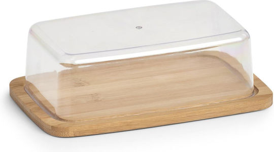 Zeller Butterdose Hölzernes Transparente