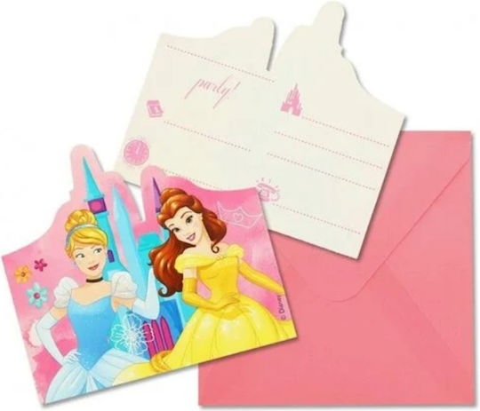 Procos 6 Προσκλήσεις Disney Princess 93945