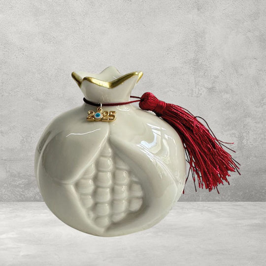 Ceramic Pomegranate 6 Pieces