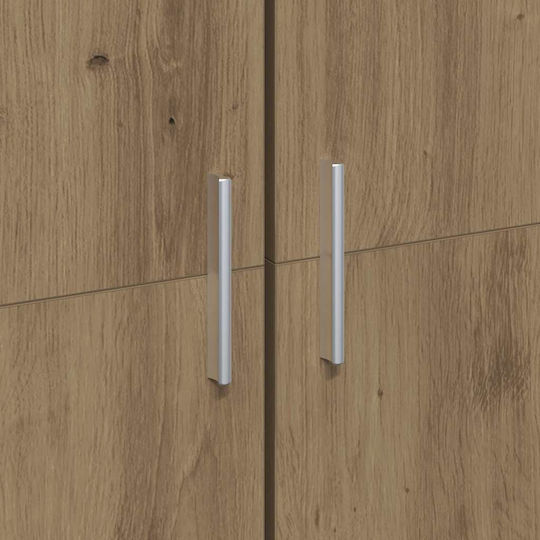 Ντουλάπα Γραφείου Ξύλινη Δρυς 70x35x180cm