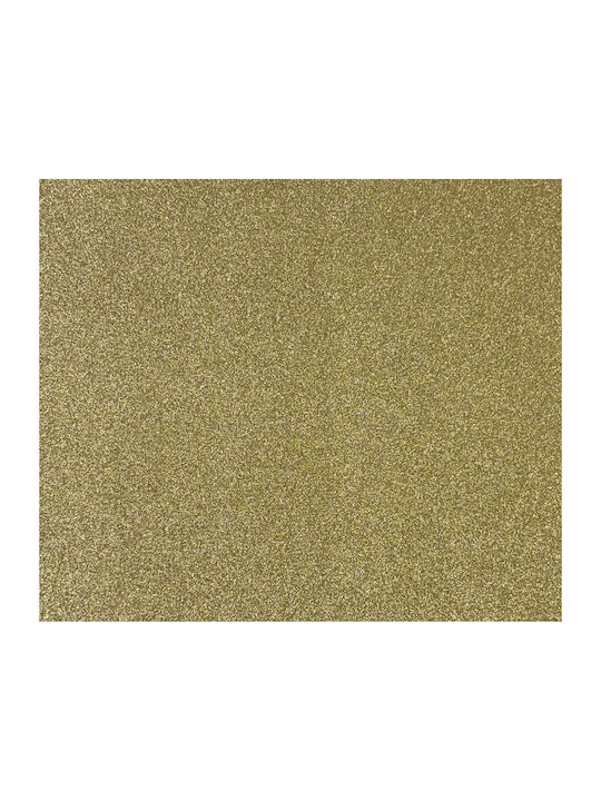 Αυτοκολλητο Φυλλο Glitter Gold 45 Χ 200 Εκ