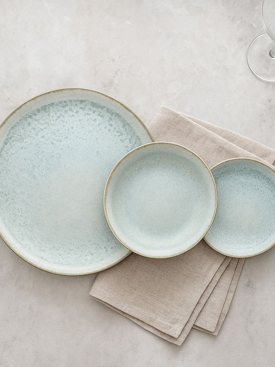 Cryspo Trio White Porcelain Dinnerware Set 20pcs