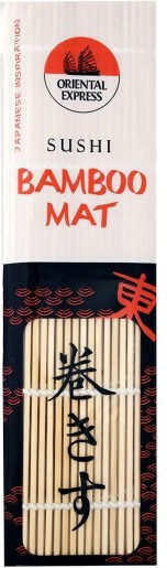 Oriental Express Sushi Bamboo Mat Ρολό για Σούσι από Ξύλο