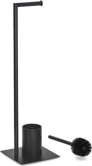 Zeller Set Accesorii Baie Metalic Negru 2buc