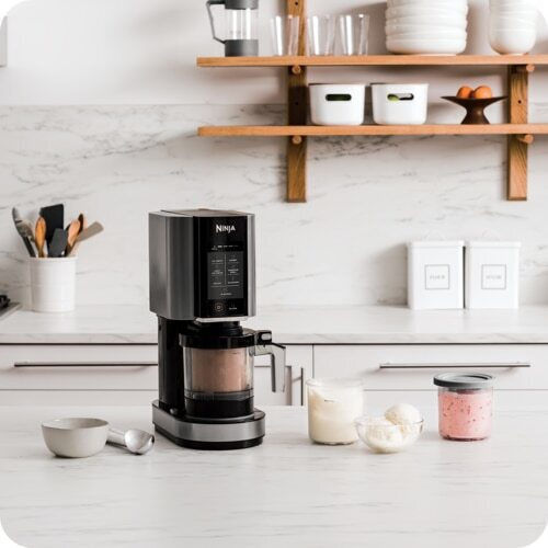 Ninja CREAMi Ice Cream & Frozen Dessert Maker Ice Cream Maker 2x473ml Black / Silver