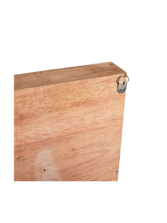 Freebox Διακοσμητικό Τοίχου από Ξύλο 100x6x100cm 2τμχ
