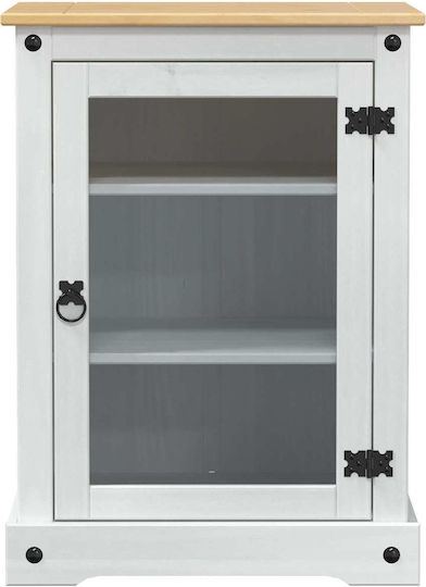 vidaXL Kleine Aufbewahrungsmöbel aus Massivholz L60xB50xH82cm